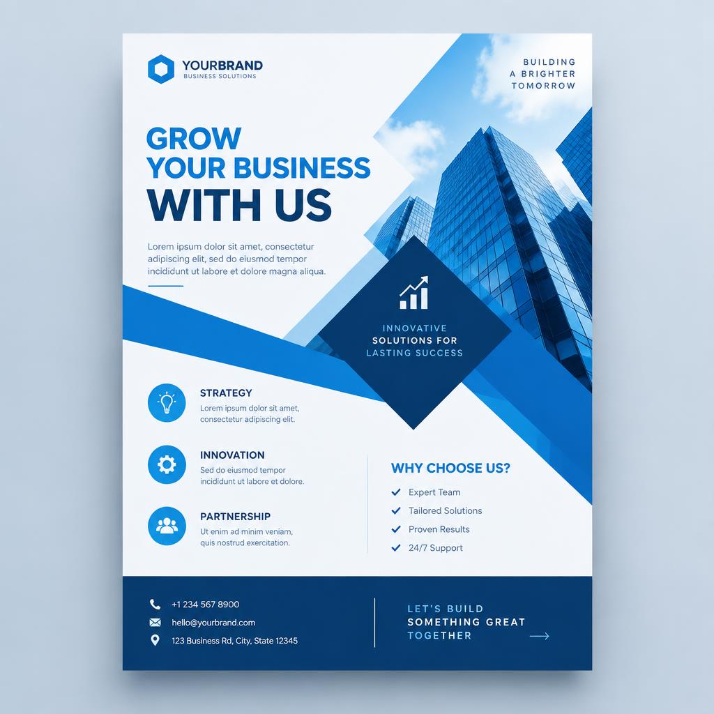Business Promotion Flyer