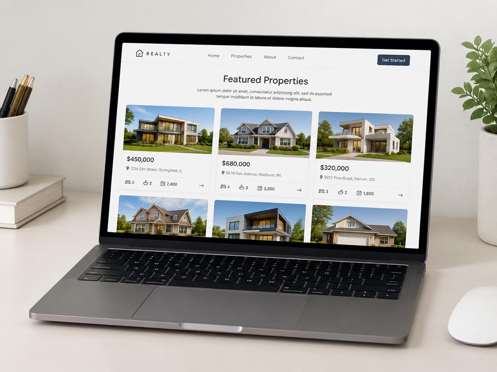 Real Estate Listing Website